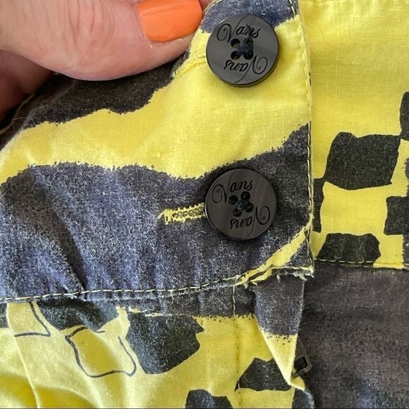 Vans Off The Wall Yellow and Black Mini Skirt - 7‎ - Picture 2 of 14